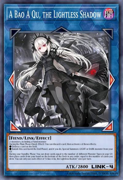 A Bao A Qu the Lightless Shadow Quarter Century Secret Rare SUDA-EN049 Supreme Darkness Yugioh card