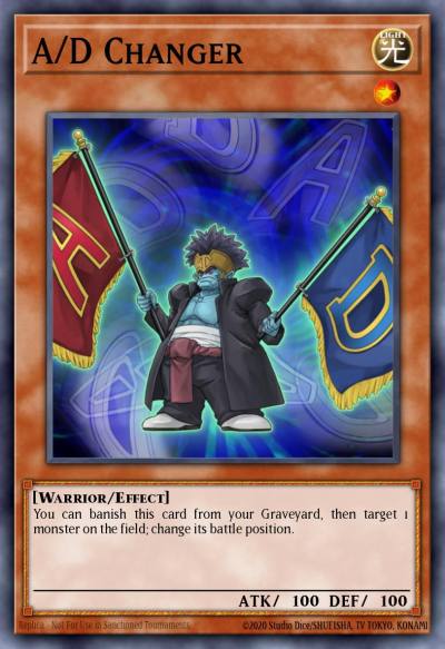 A/D Changer Common DP10-EN010 Duelist Pack Yusei 3 Yugioh card