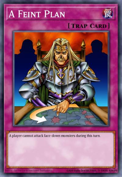 A Feint Plan Common LOD-032 Legacy of Darkness Yugioh card