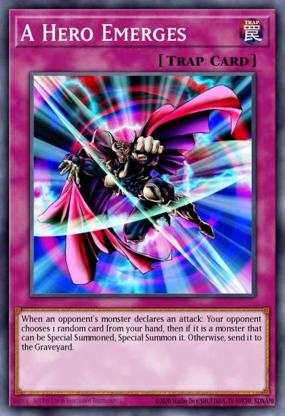 A Hero Emerges Common BP02-EN179 Battle Pack 2 War of the Giants Yugioh card