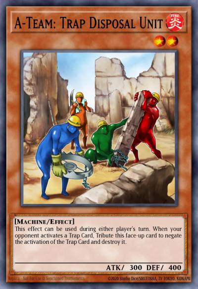 A-Team Trap Disposal Unit Rare DR3-EN093 Dark Revelation Volume 3 Yugioh card