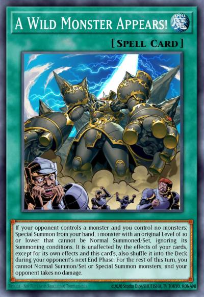 A Wild Monster Appears Secret Rare MP15-EN234 2015 Mega-Tin Mega Pack Yugioh card