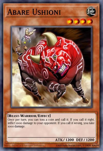Abare Ushioni Common DR3-EN146 Dark Revelation Volume 3 Yugioh card