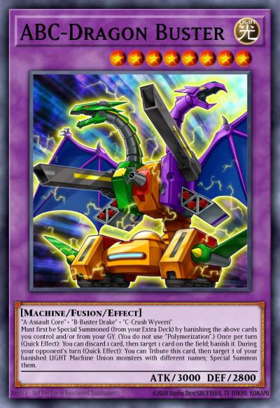 ABC-Dragon Buster Secret Rare LCKC-EN059 Legendary Collection Kaiba Mega Pack Yugioh card