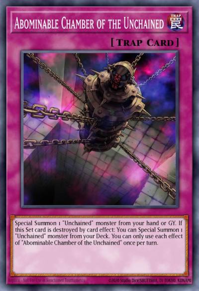 Abominable Chamber of the Unchained Common MP20-EN192 2020 Tin of Lost Memories Mega Pack Yugioh card