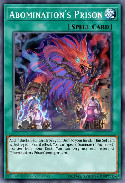 Abominations Prison Ultra Rare MP20-EN182 2020 Tin of Lost Memories Mega Pack Yugioh card