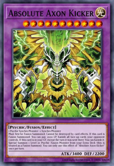 Absolute Axon Kicker Common DUAD-EN034 Duelists Advance Yugioh card