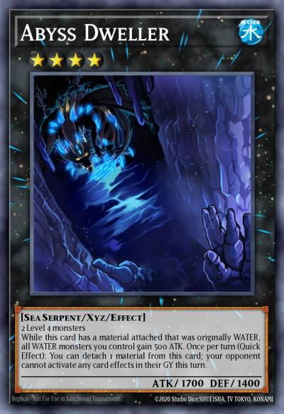 Abyss Dweller Collector's Rare RA02-EN033 25th Anniversary Rarity Collection II Yugioh card