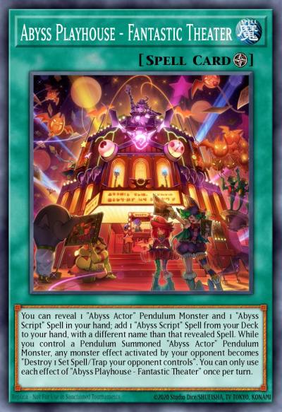 Abyss Playhouse - Fantastic Theater Common LDS2-EN063 Legendary Duelists Season 2 Yugioh card