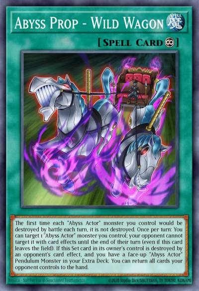 Abyss Prop - Wild Wagon Super Rare DESO-EN026 Destiny Soldiers Yugioh card