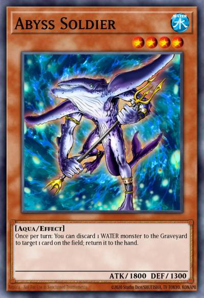 Abyss Soldier Rare CP02-EN007 Champion Pack Game Two Yugioh card