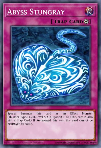 Abyss Stungray Common MP16-EN036 2016 Mega-Tin Mega Pack Yugioh card
