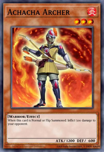 Achacha Archer Common GENF-EN003 Generation Force Yugioh card