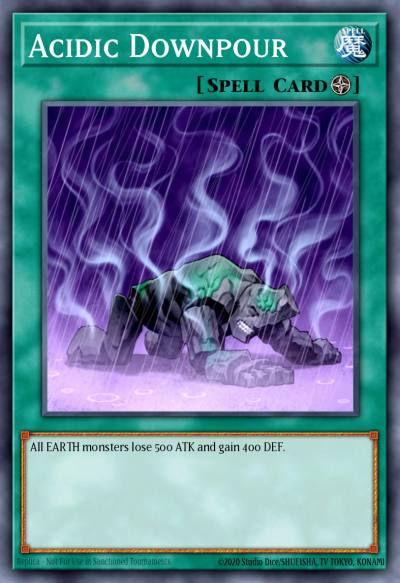 Acidic Downpour Common PTDN-EN058 Phantom Darkness Yugioh card