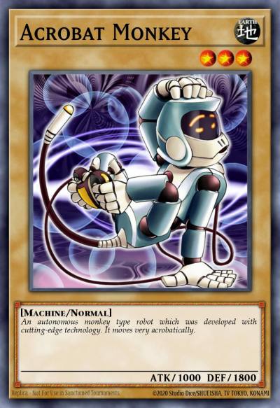 Acrobat Monkey Common DCR-003 Dark Crisis Yugioh card
