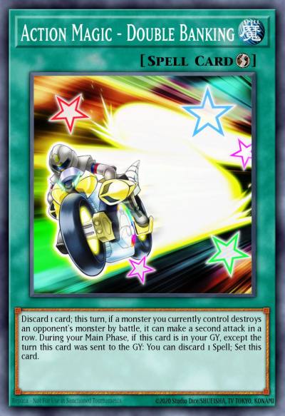 Action Magic - Double Banking Common CHIM-EN094 Chaos Impact Yugioh card