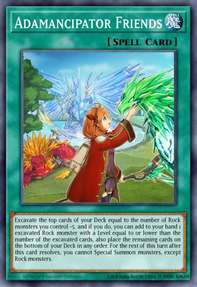Adamancipator Friends Rare MP21-EN142 2021 Tin of Ancient Battles Yugioh card