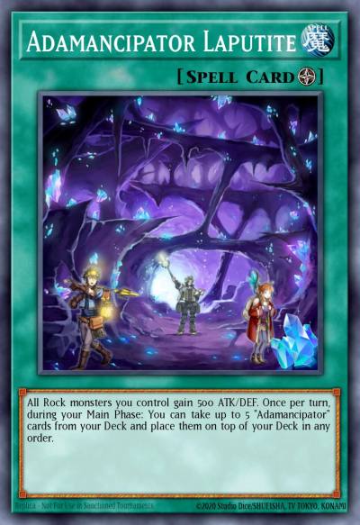 Adamancipator Laputite Common MP21-EN233 2021 Tin of Ancient Battles Yugioh card