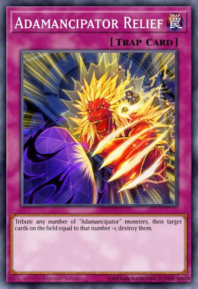 Adamancipator Relief Super Rare MP21-EN235 2021 Tin of Ancient Battles Yugioh card