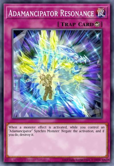Adamancipator Resonance Common MP21-EN236 2021 Tin of Ancient Battles Yugioh card