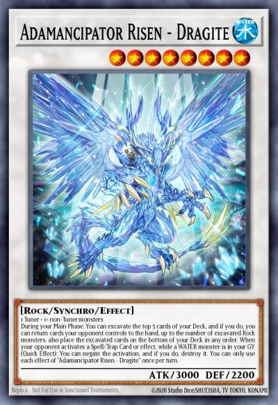 Adamancipator Risen - Dragite Ultra Rare MP21-EN232 2021 Tin of Ancient Battles Yugioh card