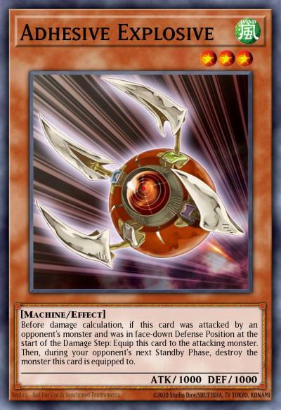 Adhesive Explosive Common DR04-EN131 Dark Revelation Volume 4 Yugioh card