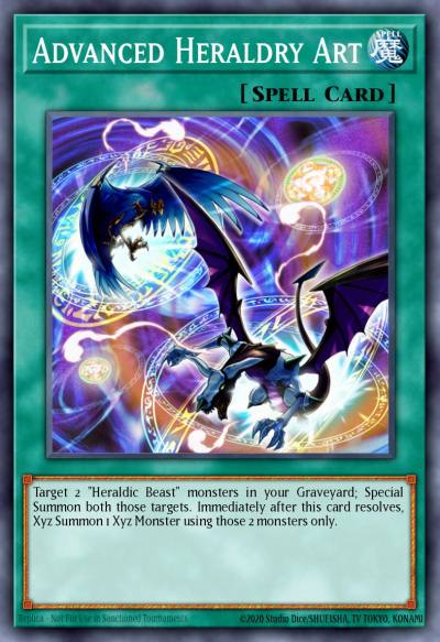 Advanced Heraldry Art Rare ABYR-EN055 Abyss Rising Yugioh card