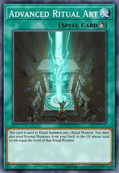Advanced Ritual Art Super Rare AP05-EN010 Astral Pack Five Yugioh card