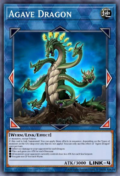 Agave Dragon Common MP19-EN191 2019 Gold Sarcophagus Tin Mega Pack Yugioh card