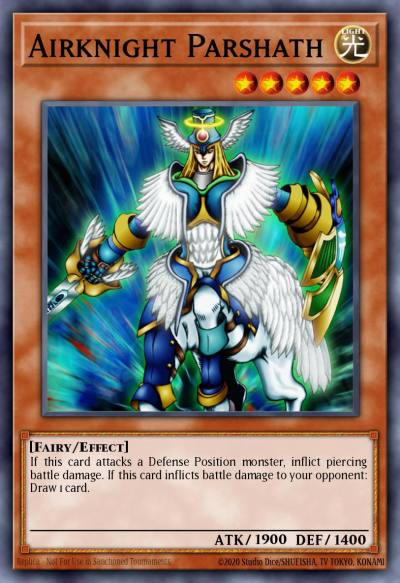 Airknight Parshath Mosaic Rare BP02-EN016 Battle Pack 2 War of the Giants Yugioh card