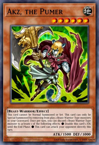 Akz the Pumer Rare TSHD-EN085 The Shining Darkness Yugioh card