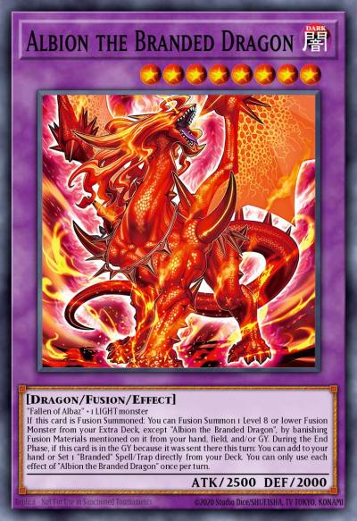 Albion the Branded Dragon Prismatic Secret Rare MP22-EN076 2022 Tin of the Pharaohs Gods Yugioh card