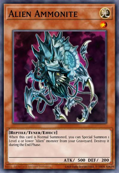 Alien Ammonite Rare CRMS-EN039 Crimson Crisis Yugioh card