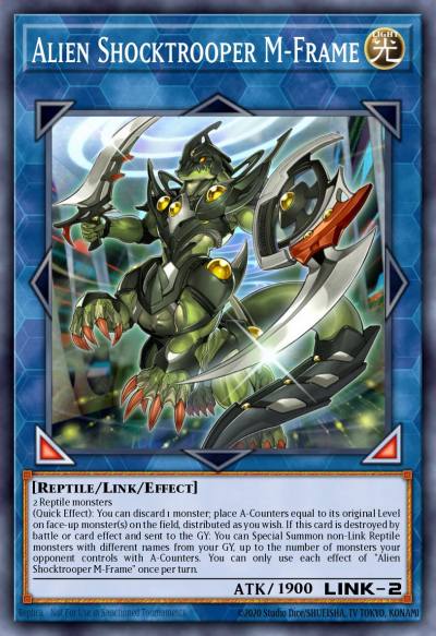 Alien Shocktrooper M-Frame Ultra Rare DUOV-EN003 Duel Overload Yugioh card