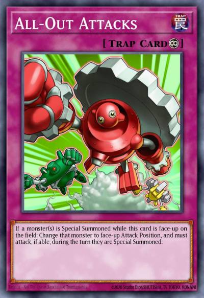 All-Out Attacks Common OP11-EN022 OTS Tournament Pack 11 Yugioh card