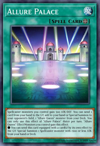 Allure Palace Super Rare MZTM-EN059 Maze of the Master Yugioh card