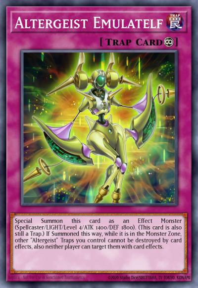 Altergeist Emulatelf Common MP19-EN047 2019 Gold Sarcophagus Tin Mega Pack Yugioh card