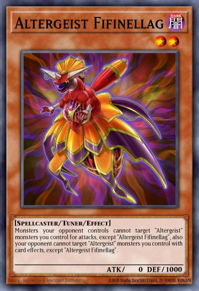Altergeist Fifinellag Common DANE-EN005 Dark Neostorm Yugioh card