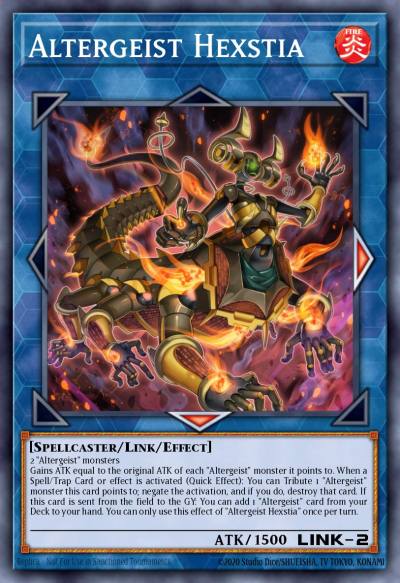 Altergeist Hexstia Super Rare MP18-EN200 2018 Mega-Tin Mega Pack Yugioh card