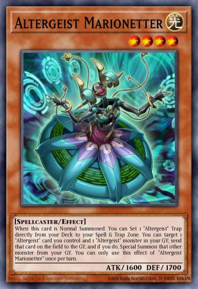 Altergeist Marionetter Ultra Rare MP18-EN113 2018 Mega-Tin Mega Pack Yugioh card