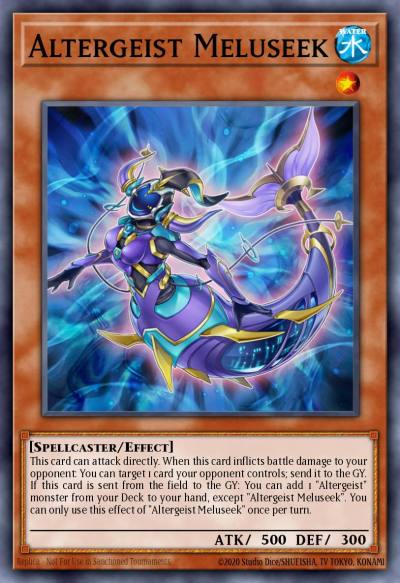 Altergeist Meluseek Ultra Rare MP18-EN115 2018 Mega-Tin Mega Pack Yugioh card