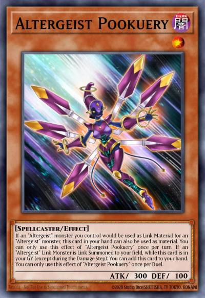 Altergeist Pookuery Secret Rare BROL-EN046 Brothers of Legend Yugioh card