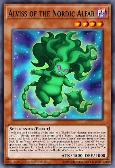 Alviss of the Nordic Alfar Common MP19-EN151 2019 Gold Sarcophagus Tin Mega Pack Yugioh card