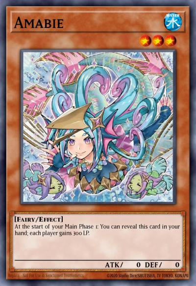 Amabie Common 21CC-EN001 Yu-Gi-Oh! TCG Remote Duel Extravaganza participation card Yugioh card