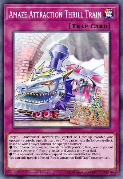 Amaze Attraction Thrill Train Common MP24-EN305 25th Anniversary Tin Dueling Mirrors Yugioh card