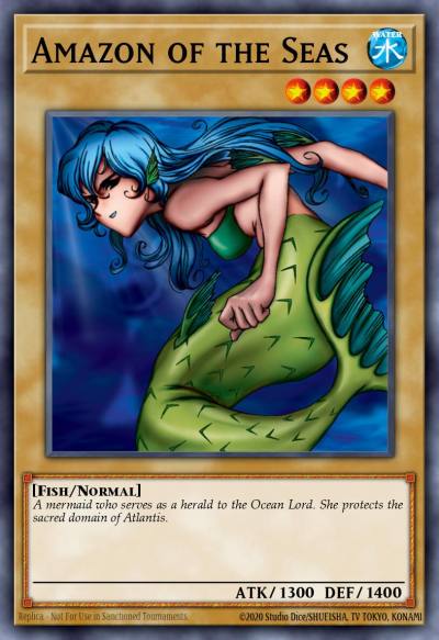 Amazon of the Seas Short Print AP06-EN016 Astral Pack Six Yugioh card