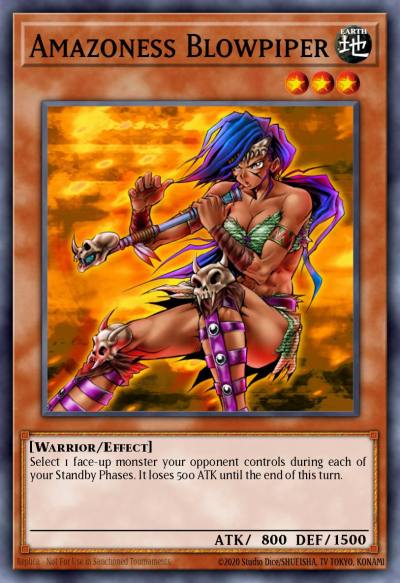 Amazoness Blowpiper Common DR1-EN117 Dark Revelation Volume 1 Yugioh card
