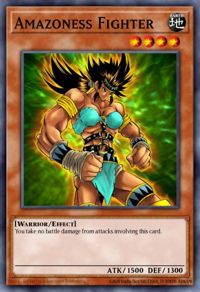 Amazoness Fighter Common DR1-EN115 Dark Revelation Volume 1 Yugioh card