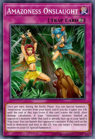 Amazoness Onslaught Rare LEDU-EN011 Legendary Duelists Yugioh card