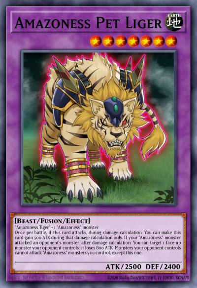 Amazoness Pet Liger Common MP18-EN166 2018 Mega-Tin Mega Pack Yugioh card